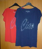 T-Shirt,bpc selection bonprix,Größe 36/38,rot und blau Bayern - Pommelsbrunn Vorschau
