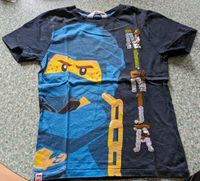Ninjago T-Shirt dunkelblau Größe 122-128 Hessen - Offenbach Vorschau