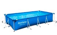 Bestway Pool Bestway Steel Pro blau rechteckig 400 x 211 x 81 cm Rheinland-Pfalz - Nentershausen (Westerwald) Vorschau