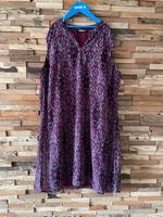 Neu Gr. 42 Janina Kleid mit Unterrock Bordeaux Lila Sachsen - Chemnitz Vorschau