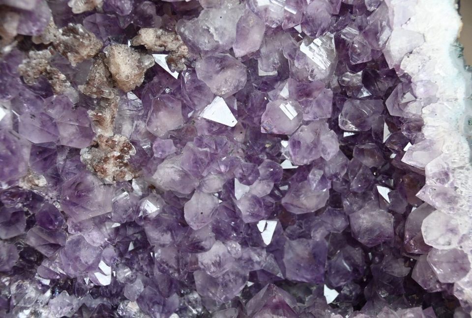 Druse Amethyst Zwillinge ABSOLUTE RARITÄT Amethystdruse in Rottenburg am Neckar