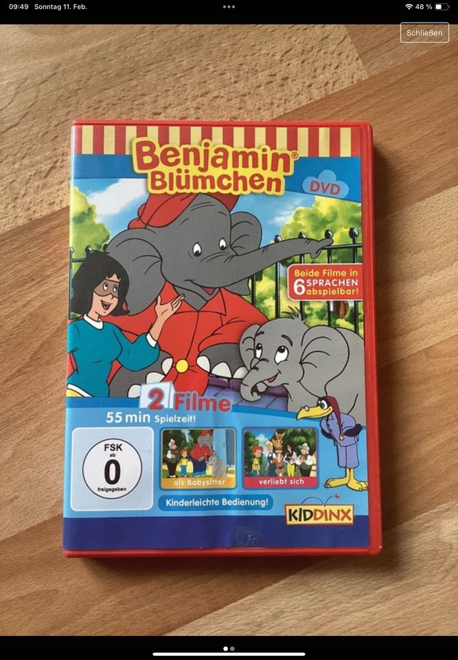 Benjamin Blümchen DVD mit 2 Filmen in Hamburg