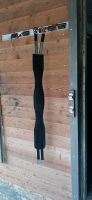 4 Horses Sattelgurt Vinyl-Gelgurt lang mit Elastik 120cm schwarz Nordrhein-Westfalen - Detmold Vorschau