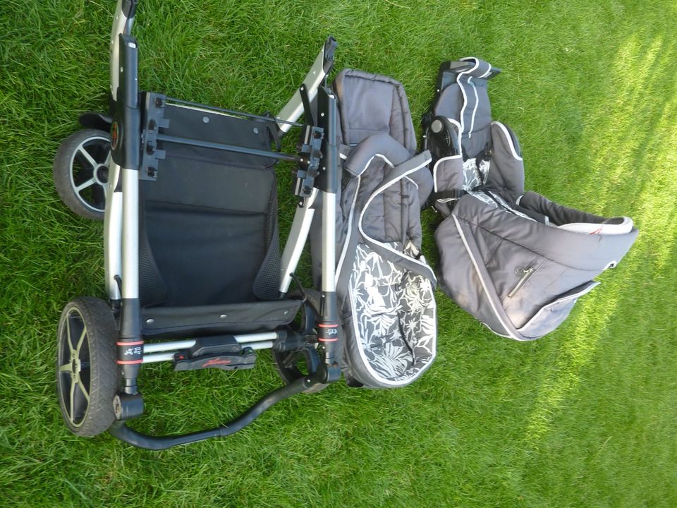 Hartan Racer GT Kinderwagen Buggy anthrazit/weiß TOP in Aachen