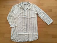 Nachthemd m. Kragen, Flanell, Gr. 40/42, offwhite/hellblau/rose Hessen - Langen (Hessen) Vorschau