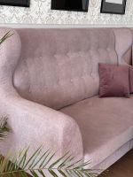 Elegante Sitzbank Chesterfield puderrosa Sachsen - Plauen Vorschau