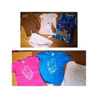 T-Shirts Tops Mädchen Gr 128, Einzelverkauf 0,50 - 1,50 € Brandenburg - Wittstock/Dosse Vorschau