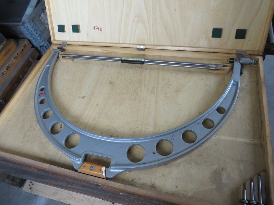 Bügelmessschraube 800-900 mm Suhl Mikrometer Außen #BM6# in Stolpen