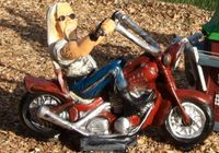 Garten Deko Rocker auf Motorrad Niedersachsen - Rhauderfehn Vorschau