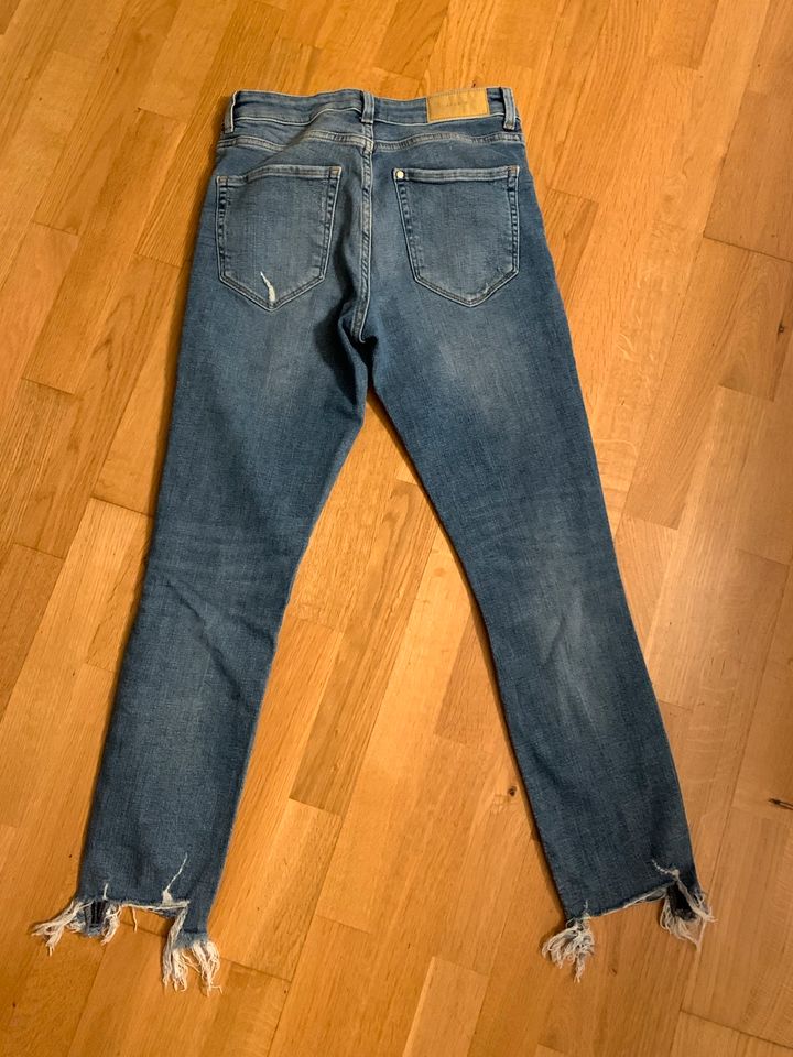 Skinny High Waist Ankle Length Jeans H&M Gr. 27 in Heroldsberg