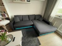 Couch mit Schlaffunktion mit LED Licht + Fernbedienung Leipzig - Grünau-Ost Vorschau