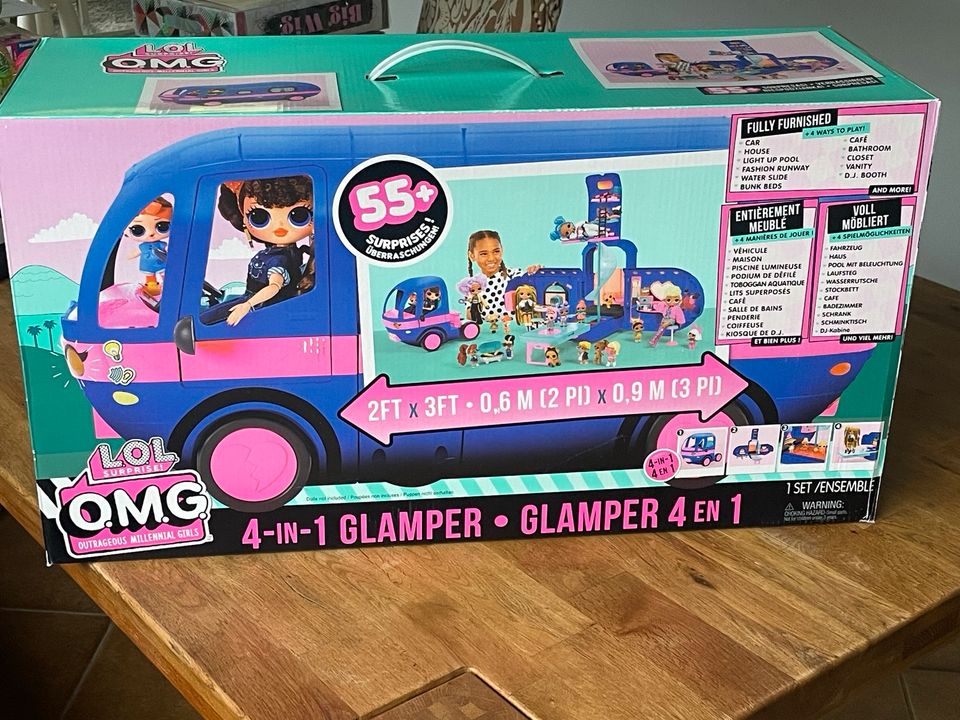 L.O.L. Surprise! OMG Glam N Go Camper sowie Puppen und Zubehör in Idstein