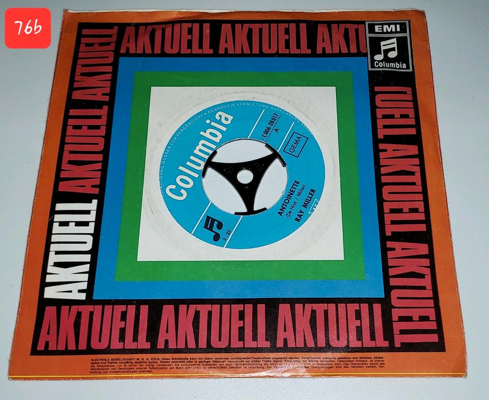 6[ Vinyl Vintage RETRO Single Schallplatten Musik Truhe Classik in Nürnberg (Mittelfr)