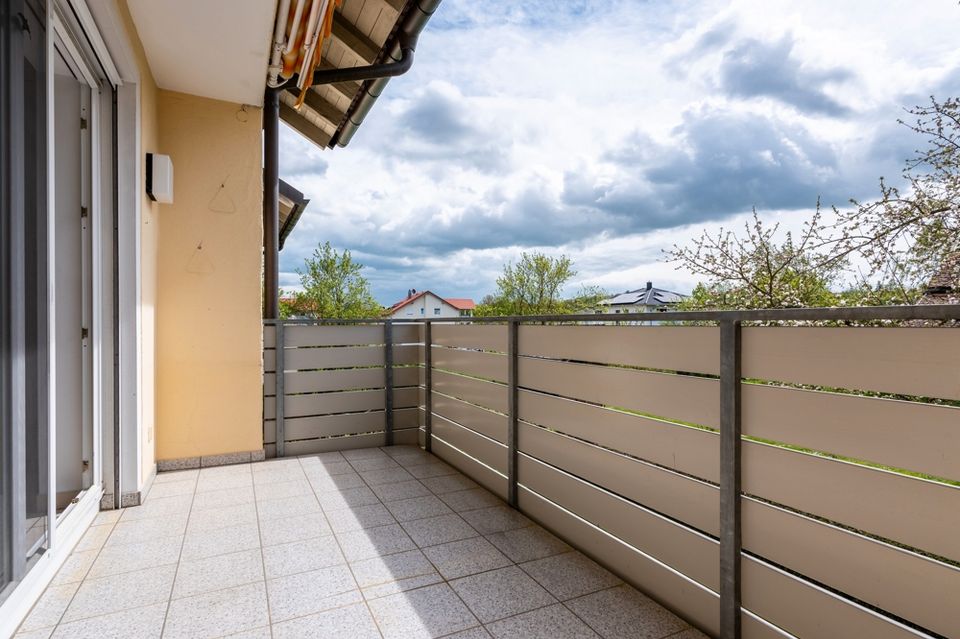 Niveauvolles Wohnen! Großzügige 3-Zimmer-Wohnung, kleine WEG, mit Tageslichtbad, gemütlichen Balkon in Passau