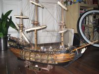 Black Pearl - Luxus Modell Segelschiff - viele Details Mitte - Tiergarten Vorschau