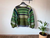 Handmade Vintage Häkelpullover Strickpullover Puffärmel Gr.36/S Bayern - Bad Staffelstein Vorschau