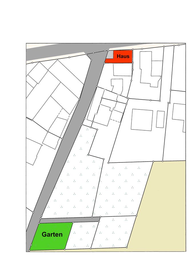 VIERSEN-DÜLKEN: Gepflegte Doppelhaushälfte mit kleinem Hof und separatem Gartengrundstück!!! in Viersen