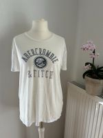 ABERCROMBIE & FITCH T-Shirt weiß Gr. 42 L XL Baden-Württemberg - Bammental Vorschau