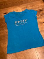 DKNY T-Shirt blau Glitzer Gr. M gut erhalten Baden-Württemberg - Mühlhausen Vorschau