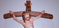 Jesus am Kreuz, Wandkreuz, Kruzifix, INRI Saarland - Nohfelden Vorschau