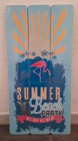 Summer Beach Party Holz Schild Poster NEU & EINGESCHWEIßT Niedersachsen - Uelzen Vorschau