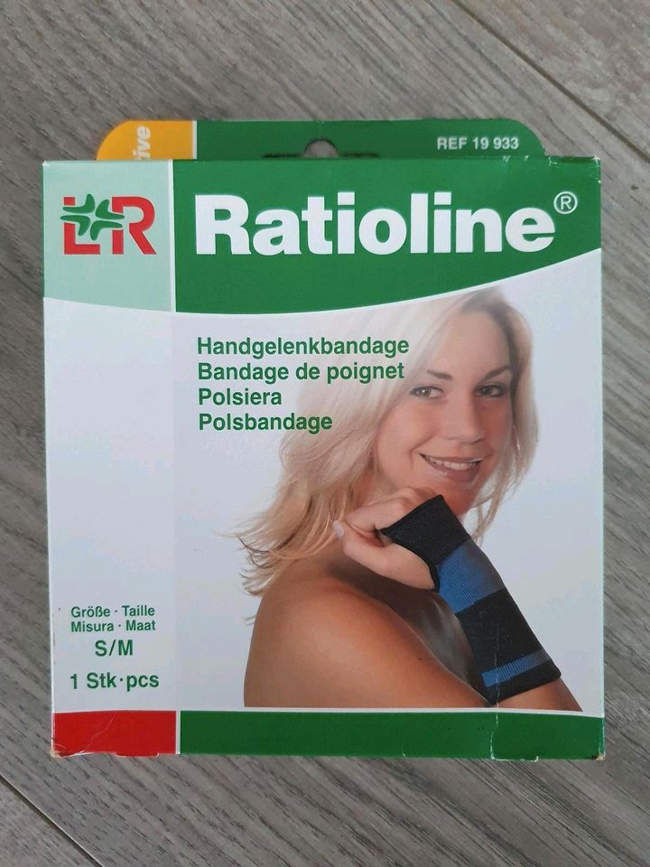 Ratioline Handgelenkbandage S/M - Bandage Handgelenk in Hannover