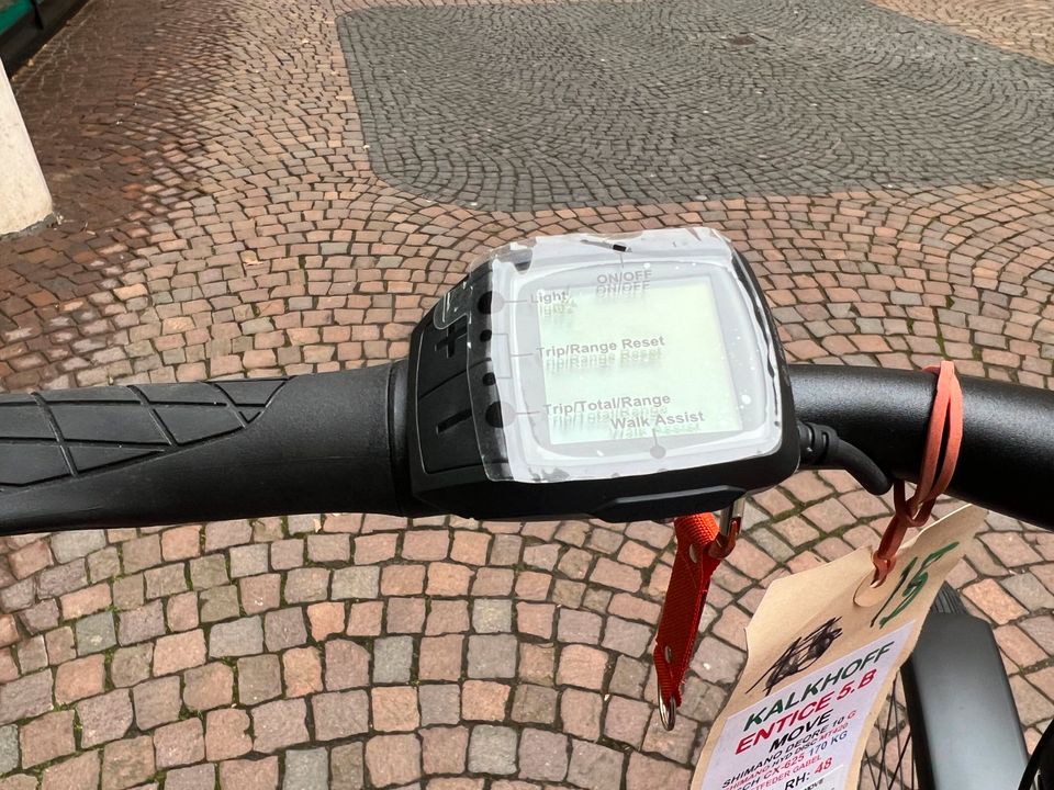 %-950€%KALKHOFF ENTICE 5.B MOVE Trapez 2022er E-Bike in Gießen