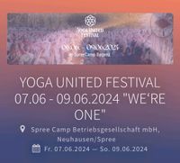 AUSVERKAUFT - 1x Ticket für YOGA UNITED FESTIVAL 7.6. - 9.6.24 Köln - Ehrenfeld Vorschau