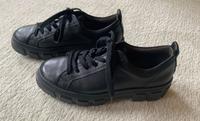 Paul Green Schuhe Leder schwarz Gr. 4/37 - Sneaker - Schnürschuh Niedersachsen - Ahlerstedt Vorschau