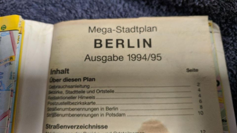 Falk Megaplan Berlin Grossraum 1994 / 95 in Berlin