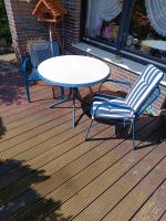 Gartenmöbel 2 Stühle und Tisch Gartentisch Balkontisch Nordrhein-Westfalen - Geldern Vorschau