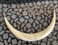 Art Deco Kette Unikat Collier 585 Goldfäden aus Nachlass antik Stuttgart - Stuttgart-Süd Vorschau