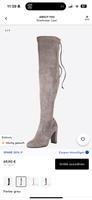 Tamaris Overknee Stiefel Wildleder grau Gr. 37 - Neu Nordrhein-Westfalen - Dorsten Vorschau