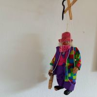 Marionette Clown gebrauchter Zustand Niedersachsen - Oetzen Vorschau