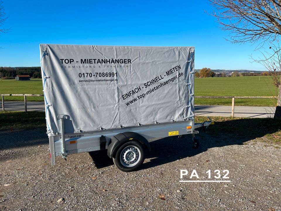 Umzugsanhänger Anhänger Verleih Transporter Vermietung in Kaufbeuren