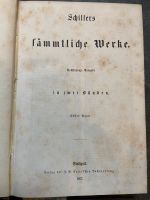 Antik Schillers Werke von 1867 !!!! Bayern - Valley Vorschau