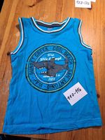 110 116 Achselshirt Tanktop Jungen blau Hai sehr gut Zustand Top Hessen - Eppstein Vorschau