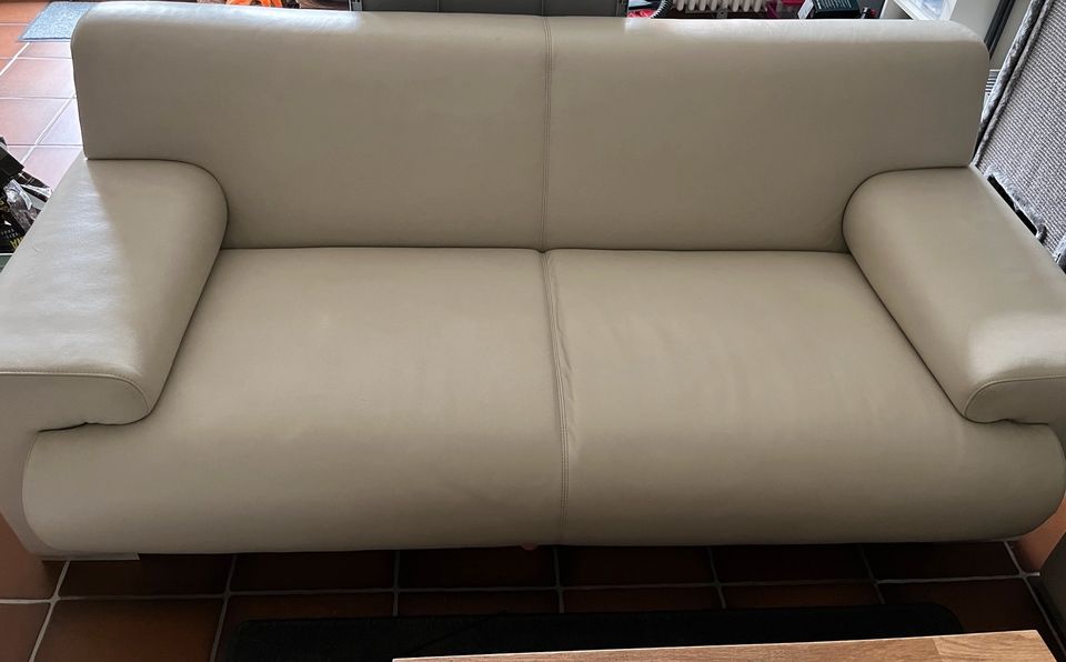 Tolle Nappa Leder Couch in Kaiserslautern