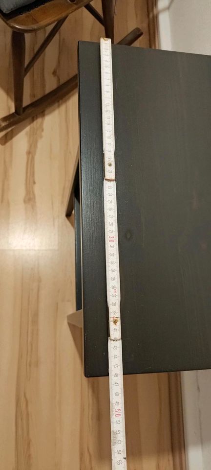 IKEA Hemnes -Nachttisch schwarz-braun - 46x35 cm in Bornheim