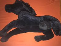 Plüschstier Pferd schwarz Pony XXL Stofftier Thüringen - Wolfsberg Vorschau