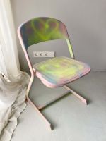 Assmann Stuhl Chair Kunststoff painted bemalt Sprayed art Wandsbek - Hamburg Jenfeld Vorschau