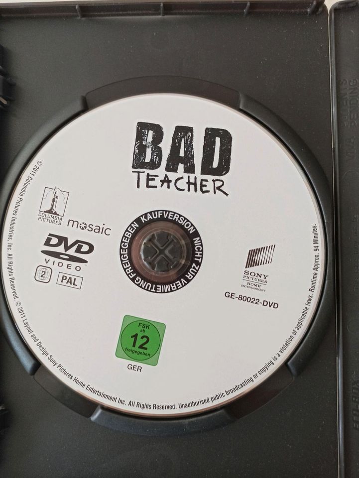 DVD  Bad Teacher Cameron Diaz Justin Timberlake in Riedlingen