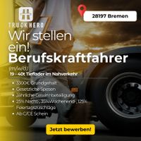 Berufskraftfahrer (m/w/d) Tieflader bis 3300€ monatlich im NV! Bremen - Strom Vorschau