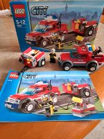 LEGO CITY 7042 Feuerwehrauto Pick-up + Anhänger Niedersachsen - Westergellersen Vorschau