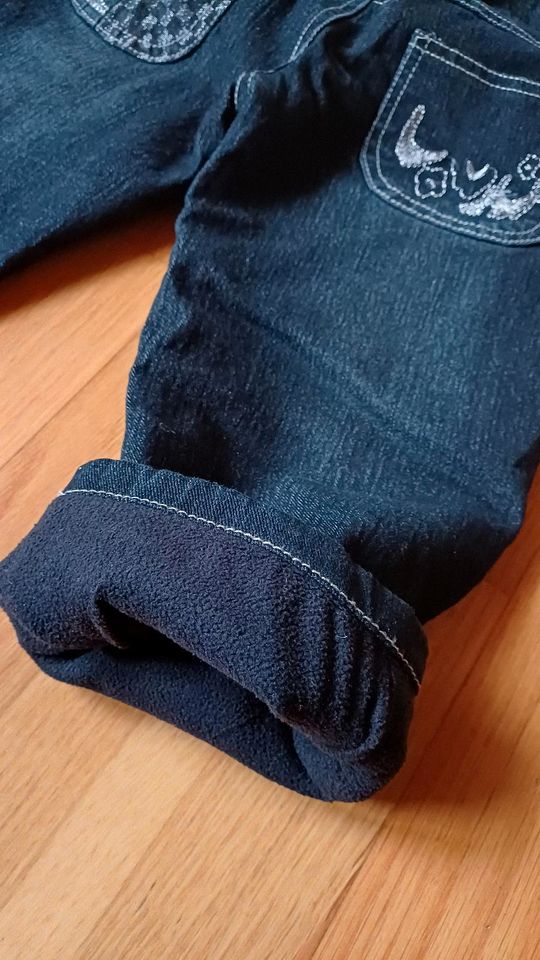 Baby Kleinkindjeans Thermo Jeans Mädchen Gr.92 NEU-ungetragen- in Frohburg