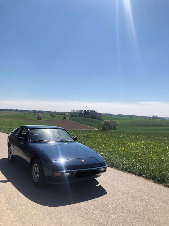 Porsche 924, Rarität, Automatik, H-Kennzeichne, TÜV neu, BJ 1981 in Jettingen-Scheppach