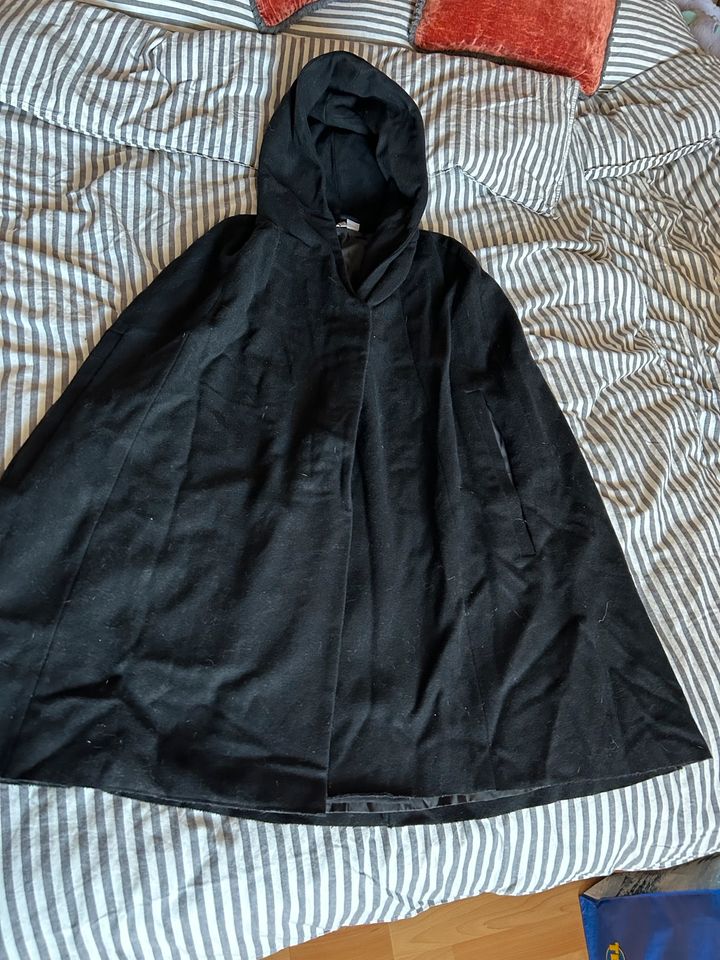 ⭐️Cape PONCHO Überwurf H&M S-XL Wolle⭐️ in Rödental