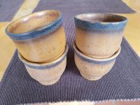4 Becher aus Keramik München - Allach-Untermenzing Vorschau