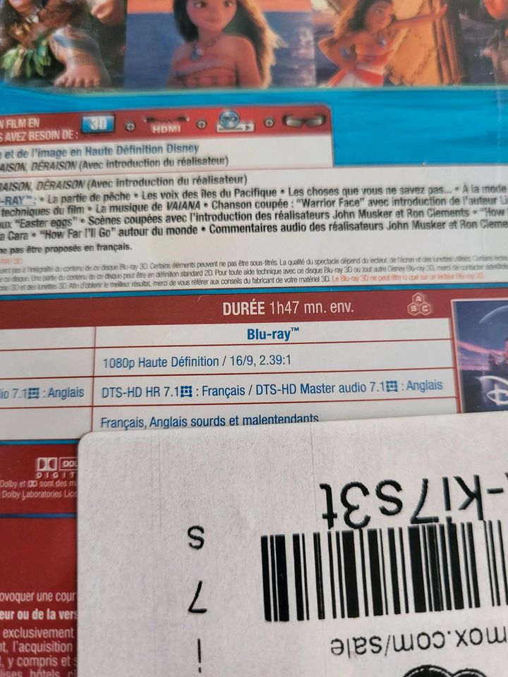 Blu-ray + Blu-ray 3D Vaiana in Neuss