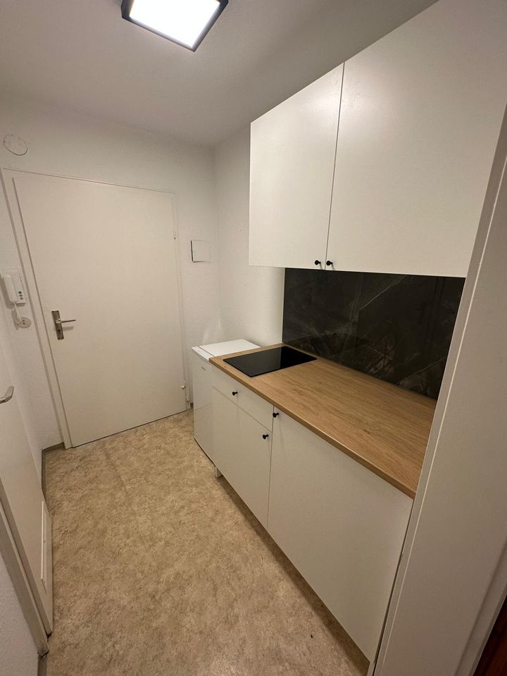 Monteurwohnung 1 Zimmer Wohnung in Dossenheim bei Heidelberg für 2 Personen mit Balkon, nähe Autobahn (1.OG 2) in Dossenheim